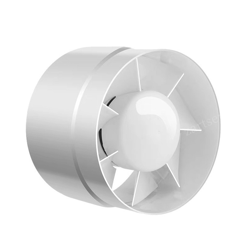 Home Bathroom Vent - 4/6 นิ้วพัดลมอินไลน์ Air Ventilator ท่อโลหะระบายอากาศไอเสียพัดลม MINI