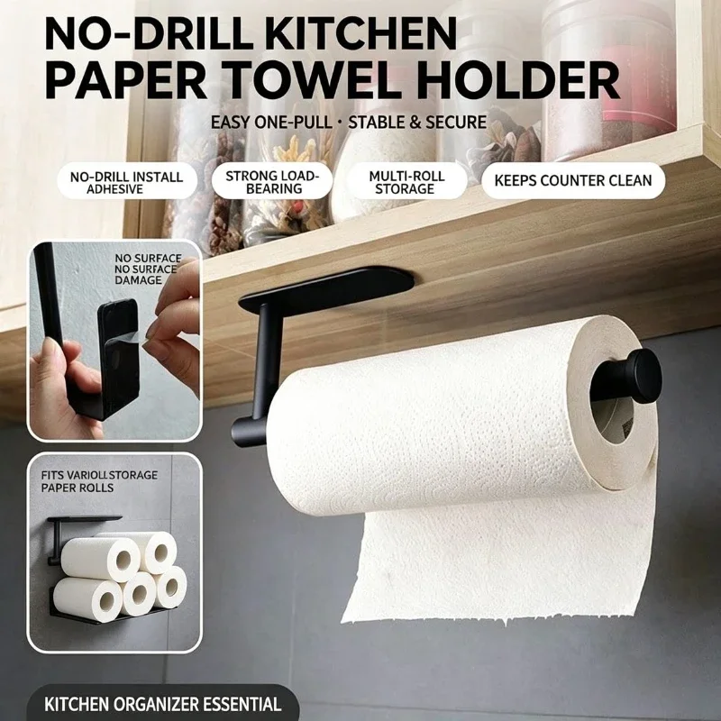 Home Bathroom Wallpaper - ที่แขวนม้วนกระดาษ ที่แขวนผ้าเช็ดตัว ชั้นวางของในห้องน้ำ ที่เก็บของในห้องน้ำ ชั้นวางของในห้องครัว อุปกรณ์แขวนกระดาษทิชชู
