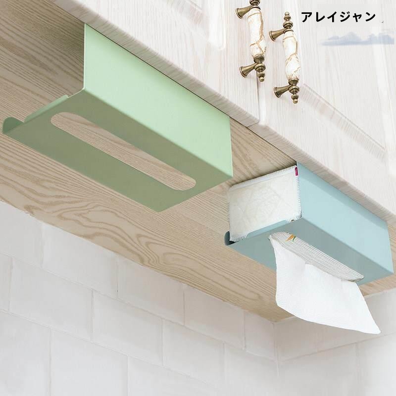Toilet Paper Holder - ที่ใส่กระดาษเช็ดมือสไตล์ญี่ปุ่น กล่องใส่กระดาษชำระแบบแขวนติดผนัง ที่ใส่กระดาษเช็ดปากสำหรับร้านอาหาร ชั้นวางแบบไม่ทิ้งรอย