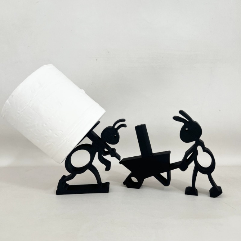 ที่วางกระดาษชำระรูปมด ดีไซน์แป - Home Bathroom Paper Towel Dispenser บทวิจารณ์และราคา