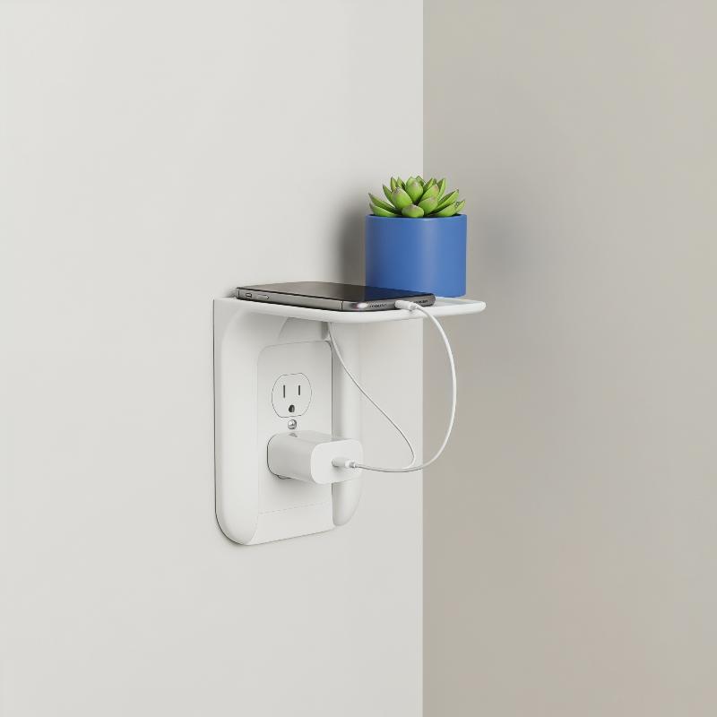 ชั้นวางของติดผนังแบบไม่ต้องเจา - Home Outlet Bathroom บทวิจารณ์และราคา