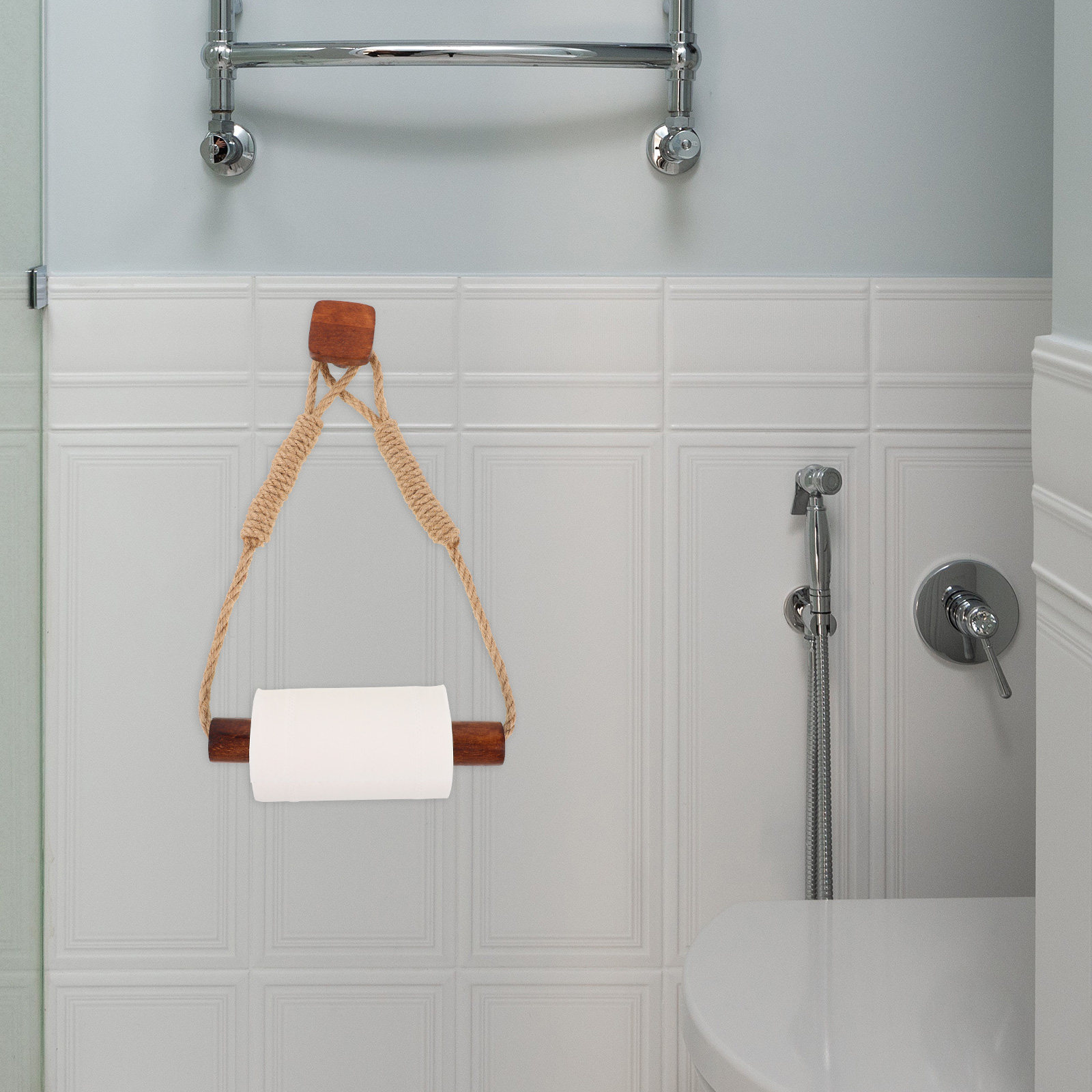 ที่แขวนกระดาษชำระติดผนัง ที่จ่ - Home Bathroom Paper Towel Dispenser บทวิจารณ์และราคา