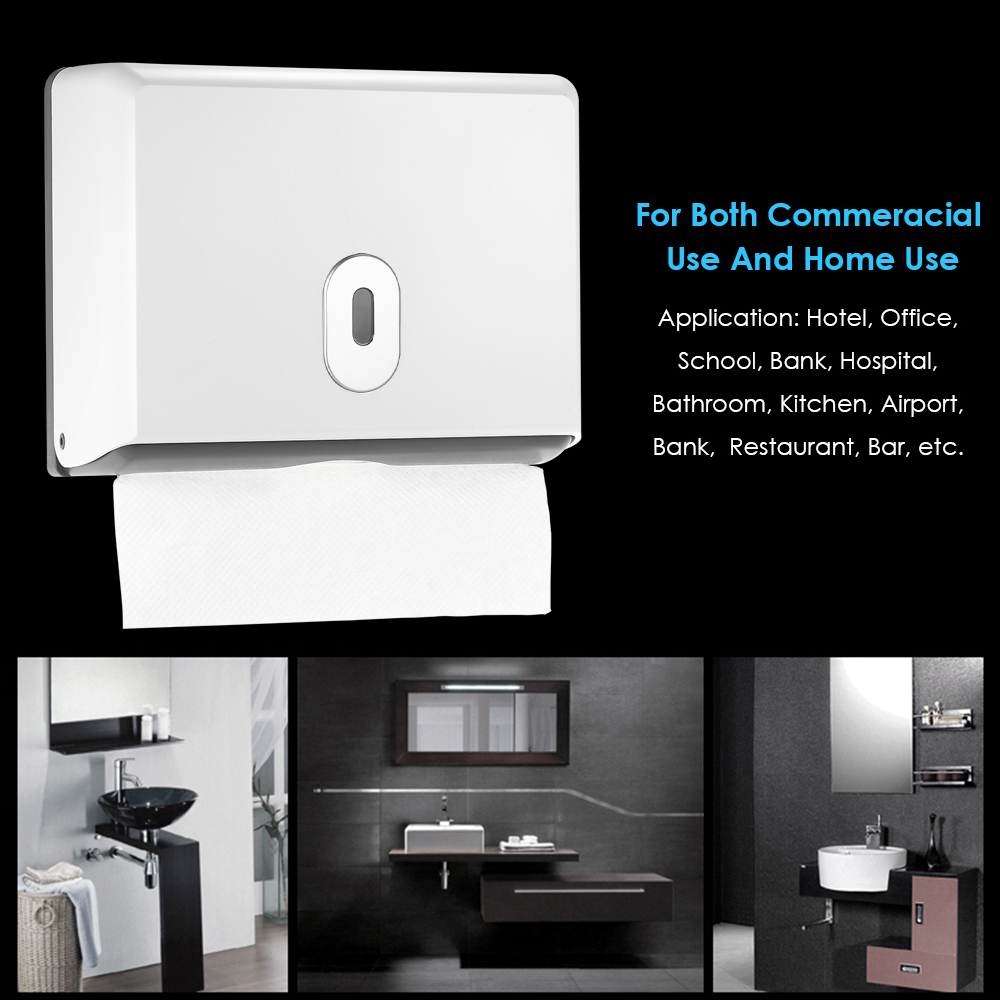 ที่จัดกล่องที่ใส่กระดาษชำระห้อ - Home Bathroom Paper Towel Dispenser บทวิจารณ์และราคา
