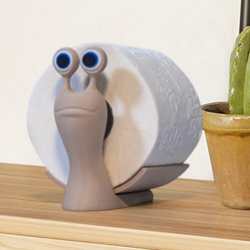 Snail สุขาผู้ถือกระดาษเคาน์เตอ - Home Bathroom Paper Towel Dispenser บทวิจารณ์และราคา