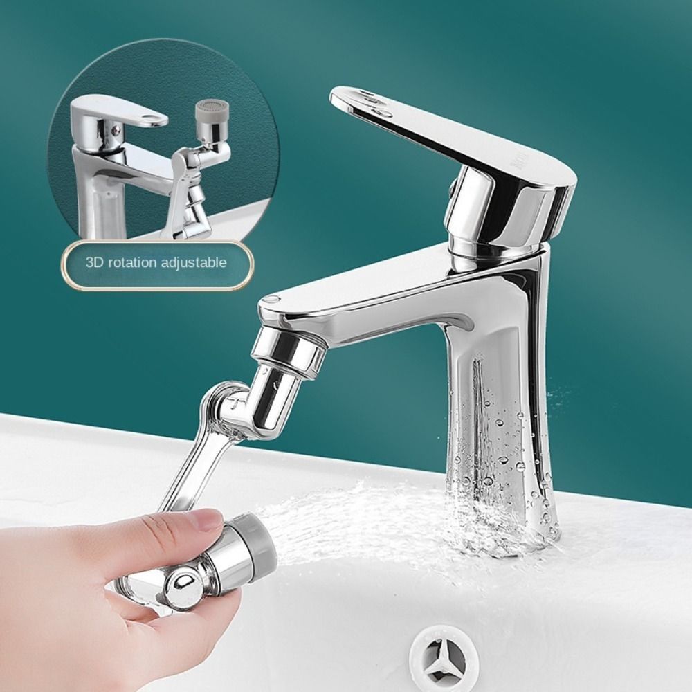 หัวต่อก๊อกน้ำแบบหมุนได้สองโหมด - Home Outlet Bathroom บทวิจารณ์และราคา