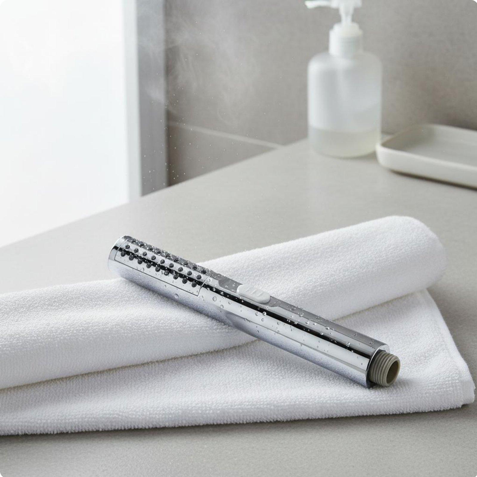 หัวฝักบัวแบบถือมือ ABS ผิวโครเ - Home Outlet Bathroom บทวิจารณ์และราคา