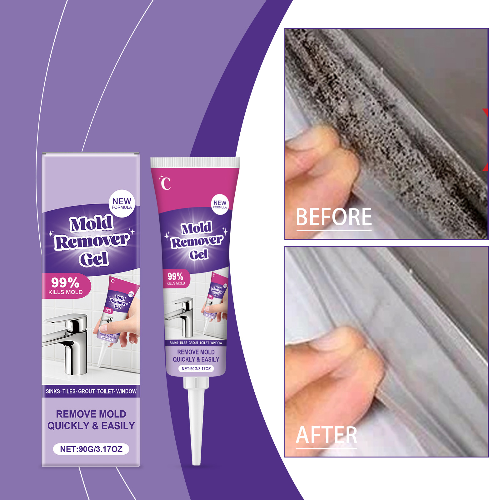 เจลทำความสะอาดในครัวเรือนที่ทร - Home Bathroom Cleaning Solution บทวิจารณ์และราคา