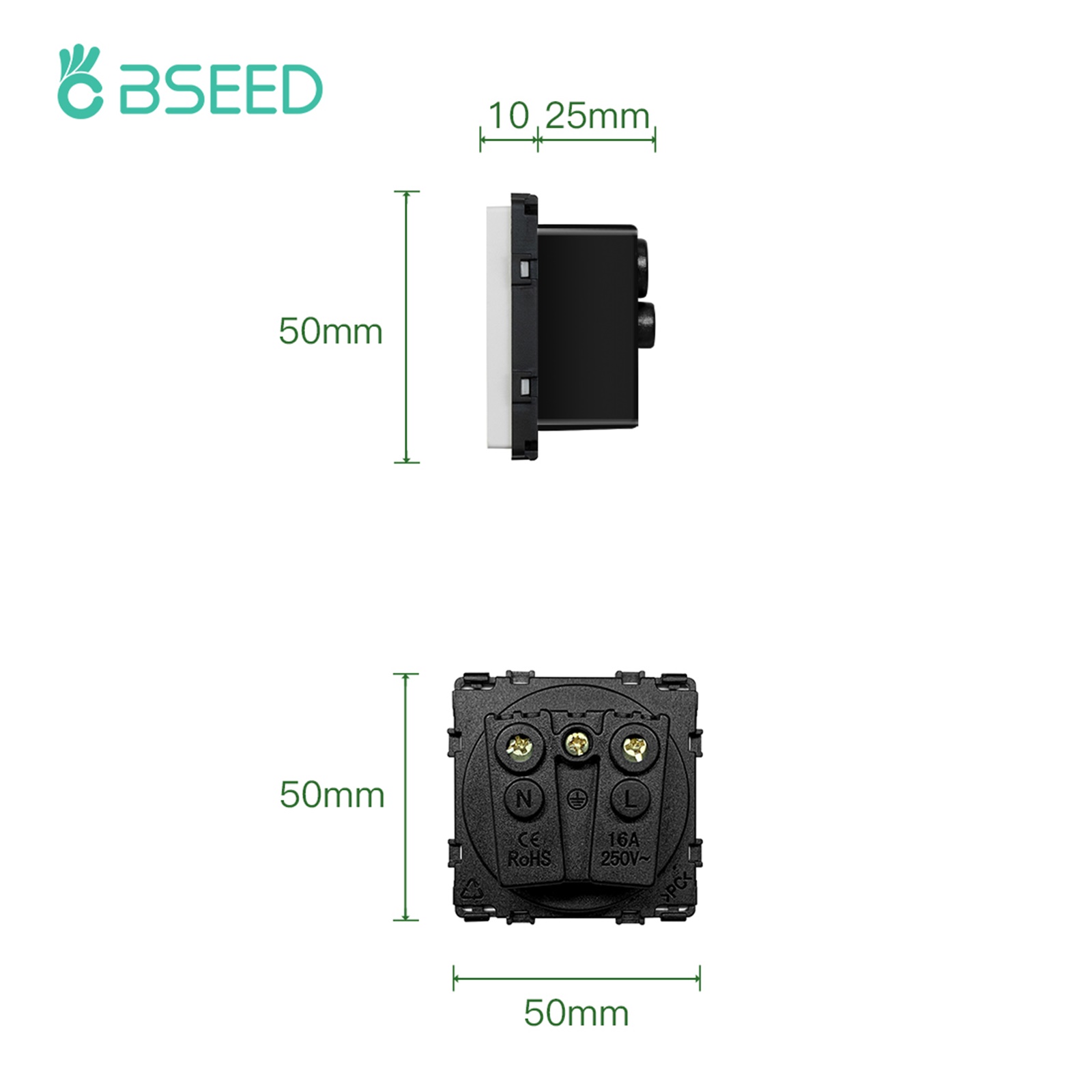 Bseed เสียบปลั๊กไฟฝรั่งเศสพร้อ - Home Outlet Bathroom บทวิจารณ์และราคา