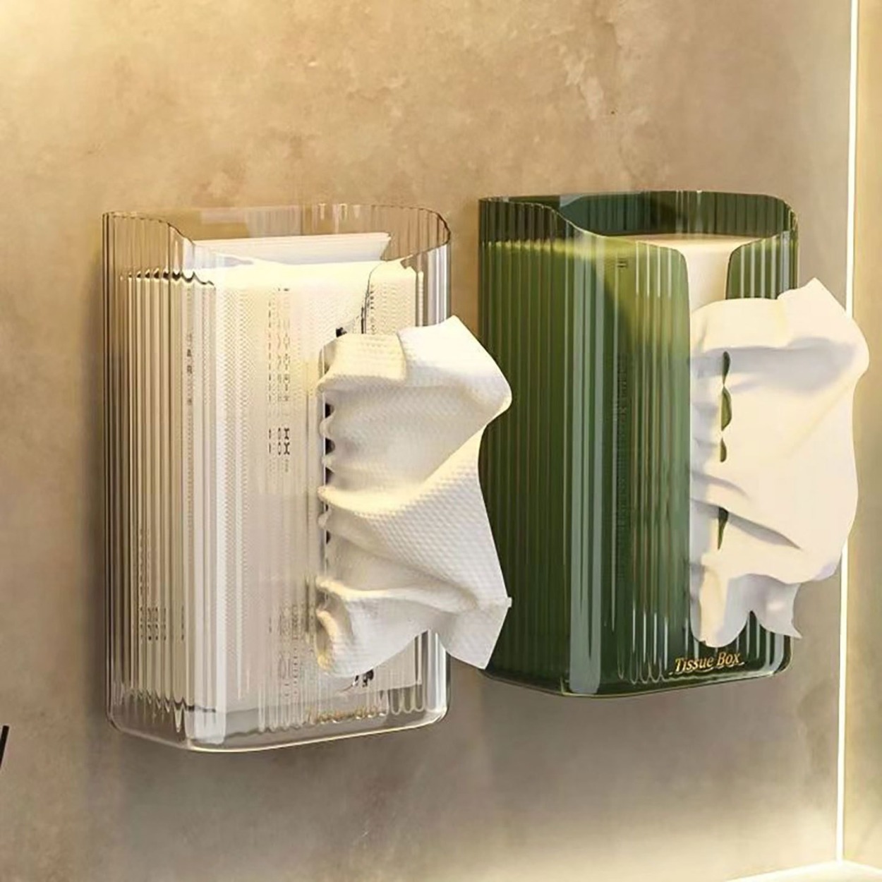 กล่องใส่กระดาษทิชชูอะคริลิคแบบ - Home Bathroom Paper Towel Dispenser บทวิจารณ์และราคา