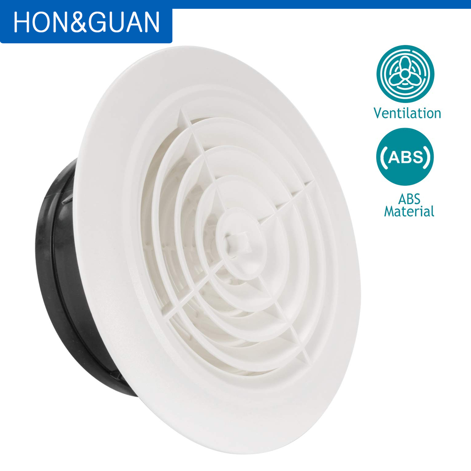 Hon & Guan 3 ~ 8 ''รอบพลาสติก  - Home Outlet Bathroom บทวิจารณ์และราคา