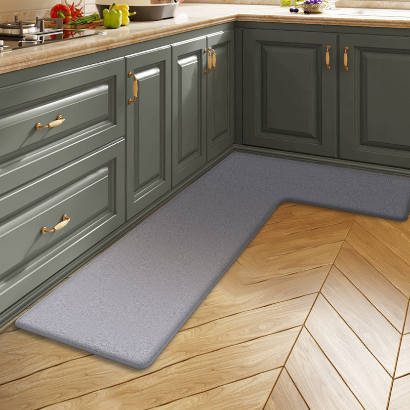 ห้องครัวสีทึบรูปตัว L ทนสิ่งสก - Home Bathroom Rugs บทวิจารณ์และราคา
