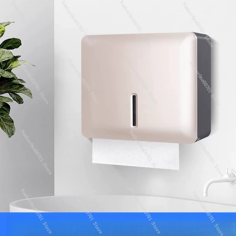 กล่องใส่กระดาษเช็ดมือแบบติดผนั - Home Bathroom Paper Towel Dispenser บทวิจารณ์และราคา