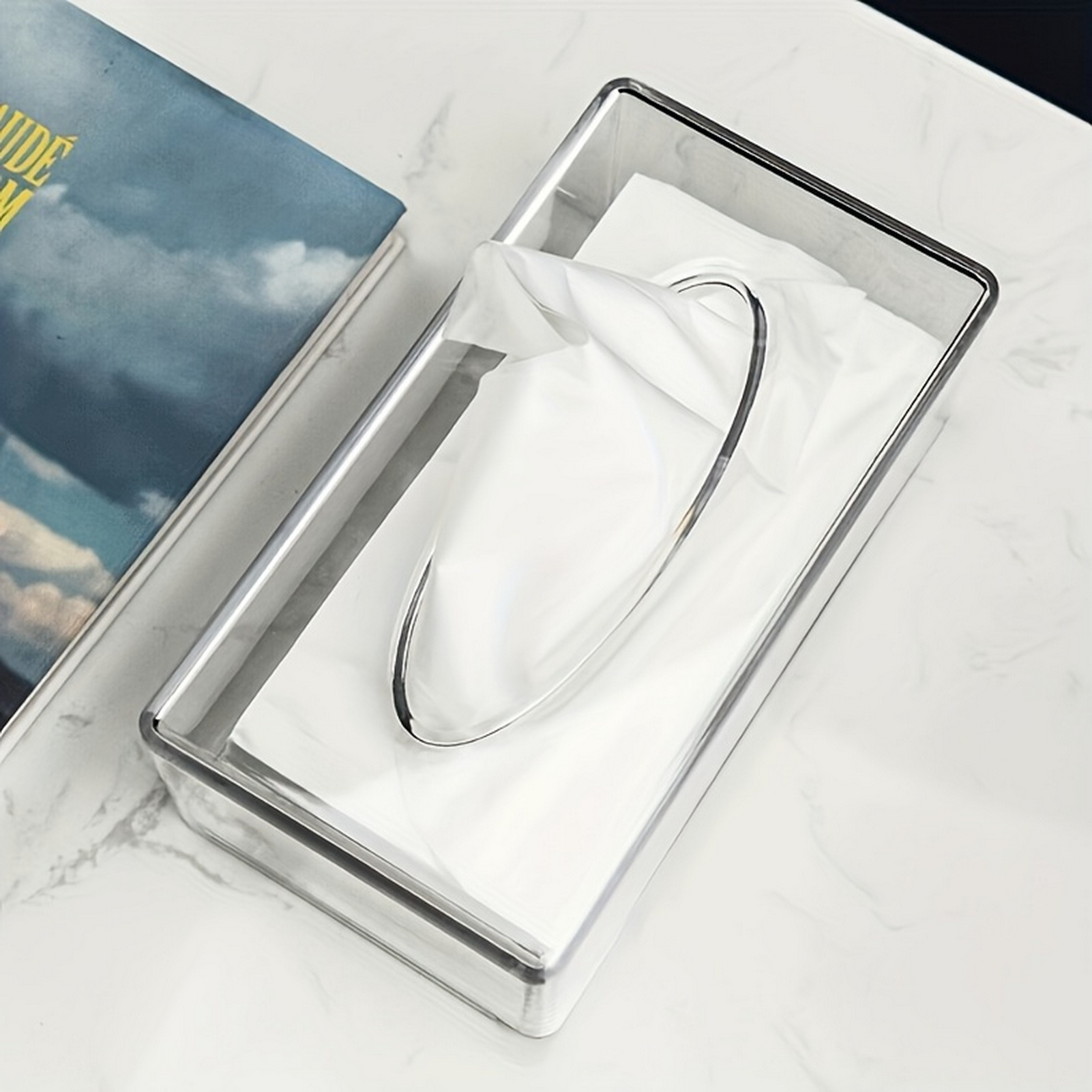กล่องใส่กระดาษทิชชู่สำหรับใช้ใ - Home Bathroom Paper Towel Dispenser บทวิจารณ์และราคา