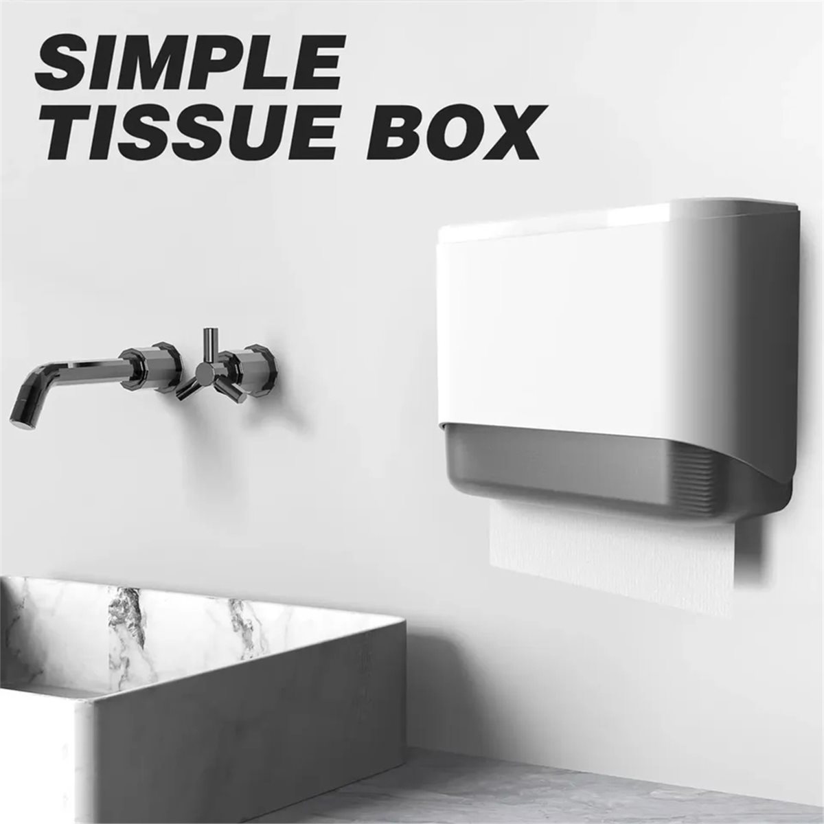 ที่ใส่กระดาษทิชชูแบบติดผนัง, ก - Home Bathroom Paper Towel Dispenser บทวิจารณ์และราคา