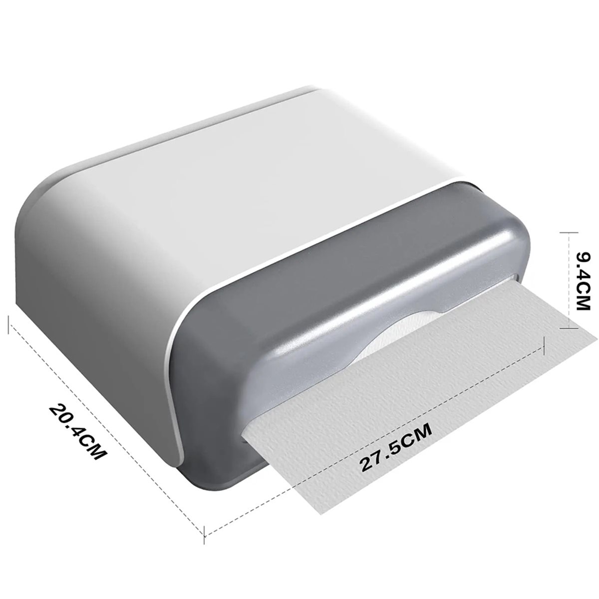 ที่ใส่กระดาษทิชชูแบบติดผนัง, ก - Home Bathroom Paper Towel Dispenser บทวิจารณ์และราคา