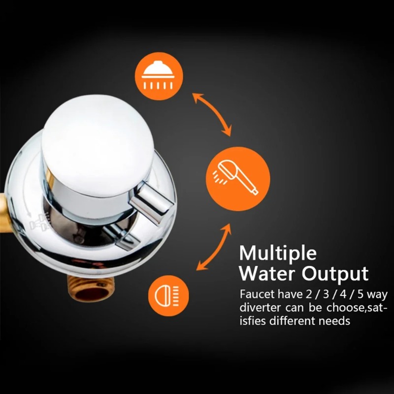 ก๊อกน้ำทองเหลืองสำหรับห้องน้ำ  - Home Outlet Bathroom บทวิจารณ์และราคา