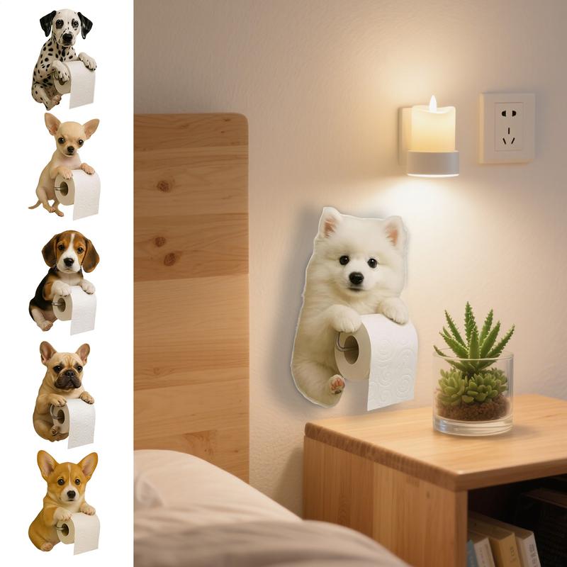 น่ารักกระดาษผ้าเช็ดตัวผู้ถือสุ - Home Bathroom Paper Towel Dispenser บทวิจารณ์และราคา