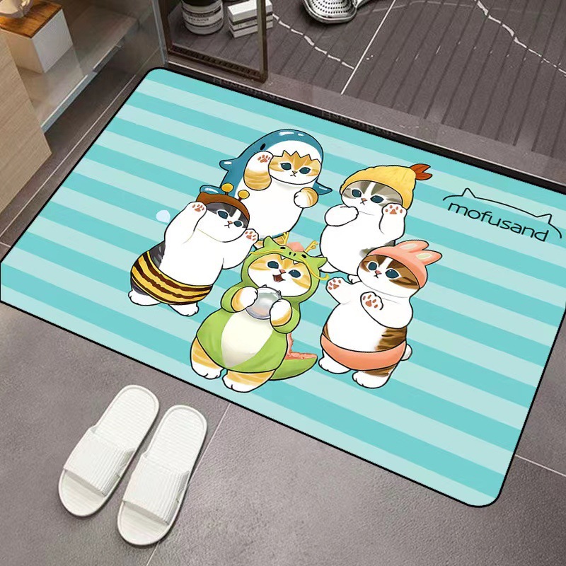 แผ่นรองพื้นดูดซับน้ำลายไดอะตอม - Home Bathroom Rugs บทวิจารณ์และราคา
