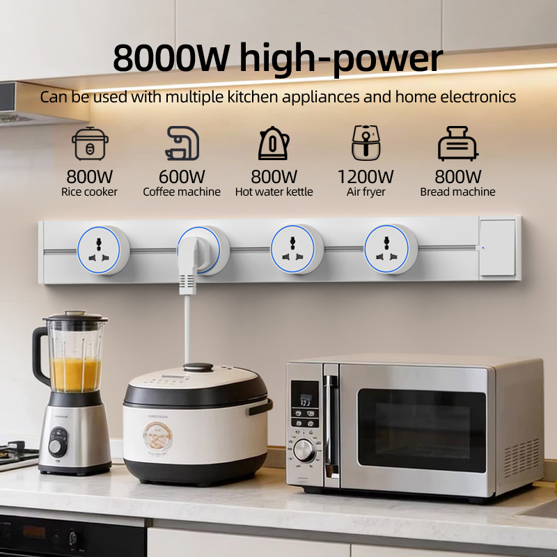 เต้ารับรางปลั๊กไฟมาตรฐาน EU UK - Home Outlet Bathroom บทวิจารณ์และราคา
