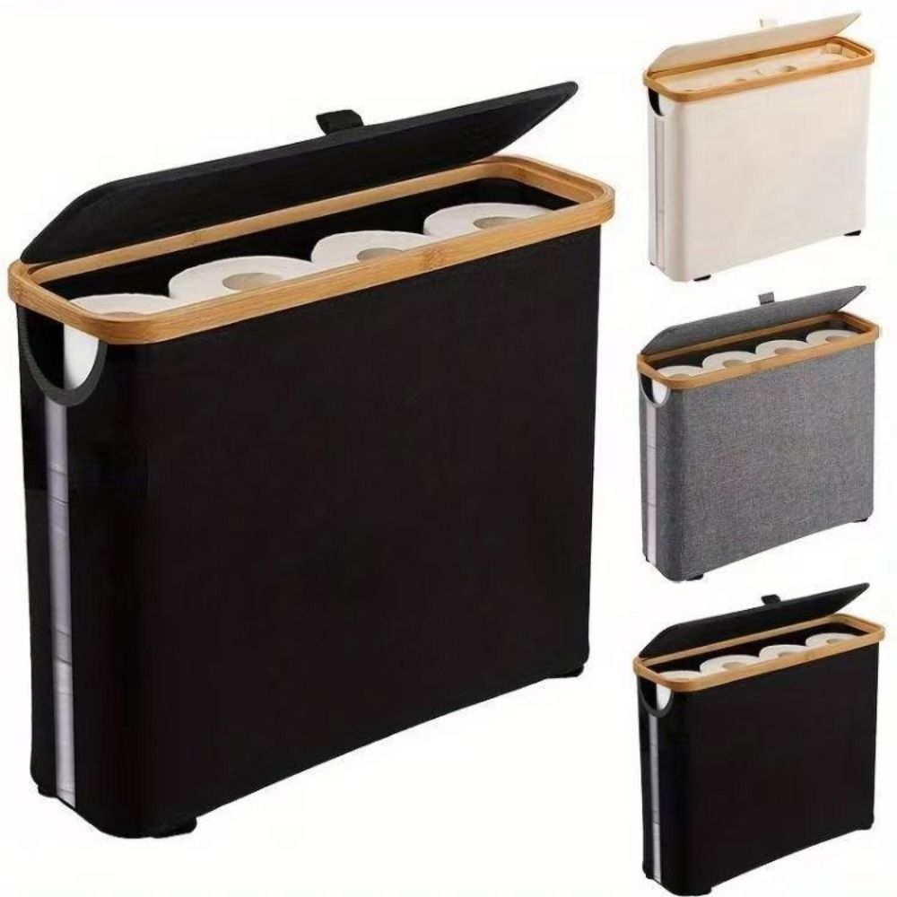 ตะกร้าเก็บกระดาษชำระความจุขนาด - Toilet Paper Holder บทวิจารณ์และราคา