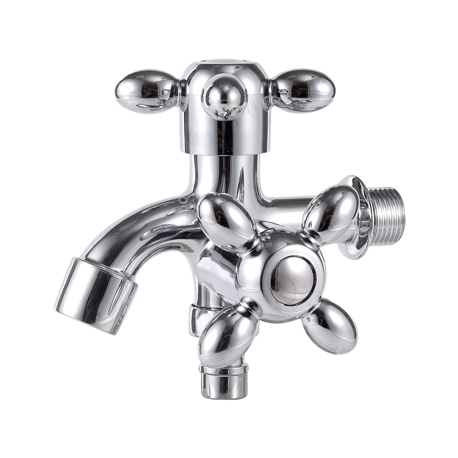 ก๊อกน้ำแบบควบคุมคู่ขนาด 1/2 นิ - Home Outlet Bathroom บทวิจารณ์และราคา